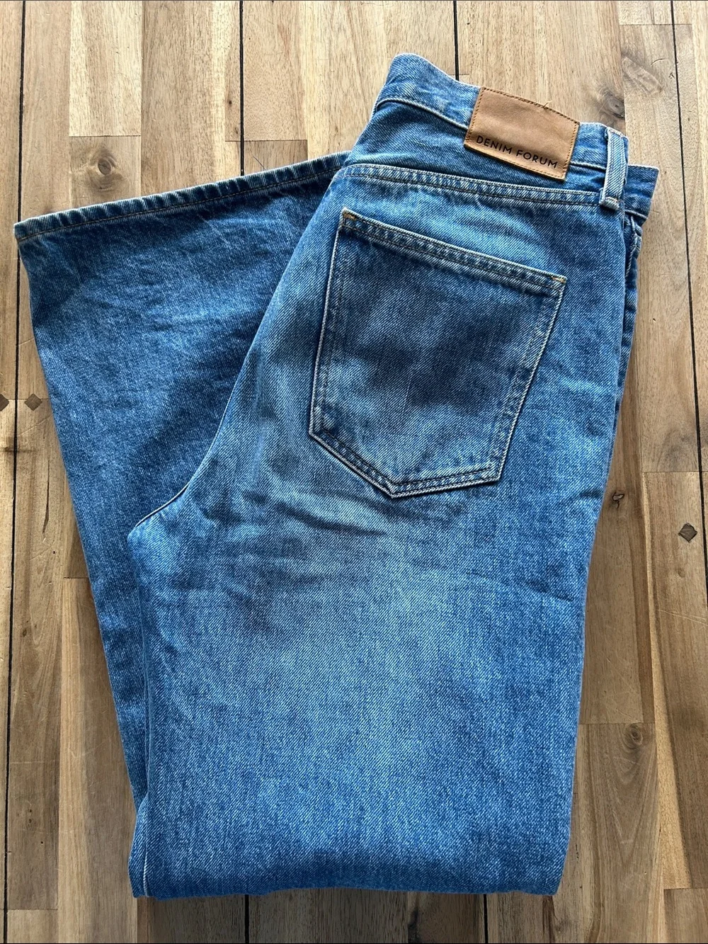 Denim Forum Farrah high rise wide leg jeans - Picture 5 of 5
